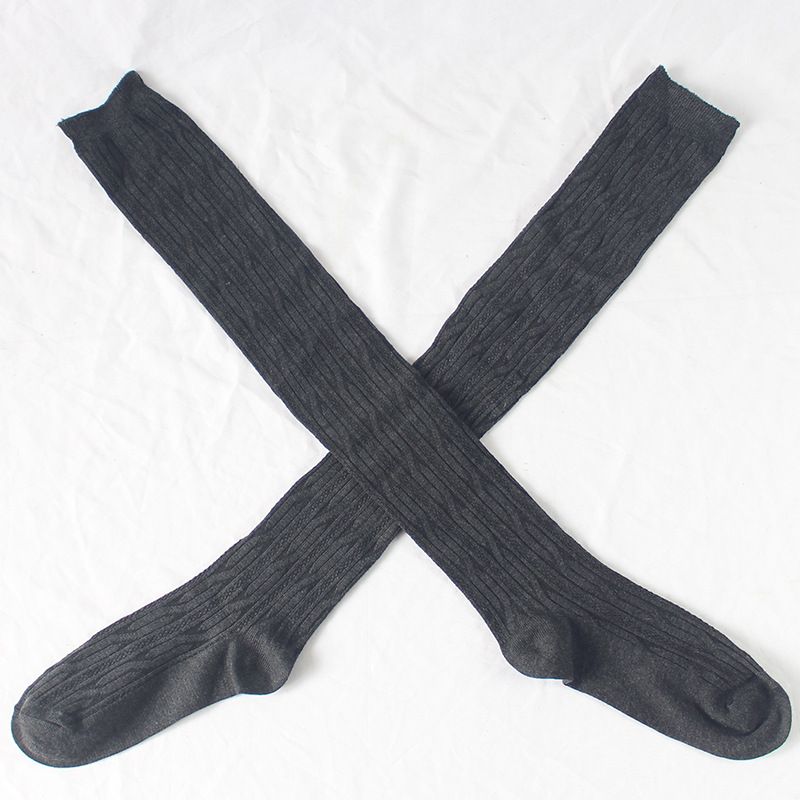 Calzini Calze autoreggenti Calzini sopra il ginocchio Calzini intrecciati a maglia Calzini lunghi da donna Calzini alti sopra il ginocchio_voghion.com