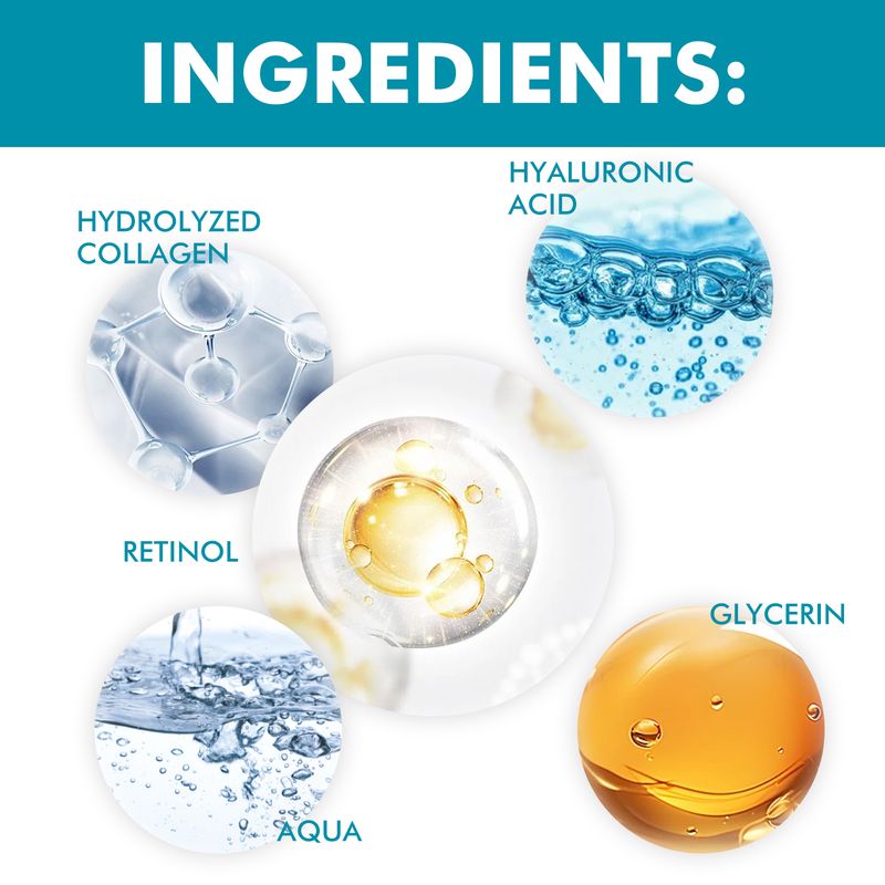 Hoygi Retinol & Collagen Moisturizer Face Cream,Hydrating Brightening Elastic Firming And Smoothing Fine Lines Anti-Aging Retinol Cream_voghion.com