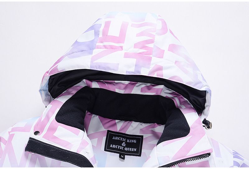Nuova tuta da sci da snowboard da donna invernale, antivento, idrorepellente, calda e spessa, in stile coreano_voghion.com