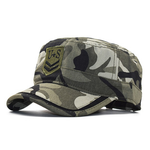 Unisex Camouflage caps Striped flat caps US MARINES baseball caps outdoor_voghion.com