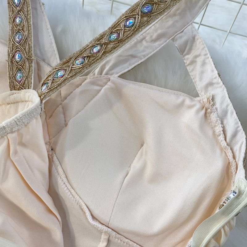 Rochie de vară frumoasă și unică pentru femei, stil vestimentar, cu guler înalt, subțire, cu șold, stil halter_voghion.com