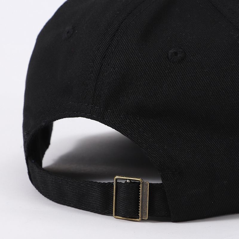 Adjustable Baseball Cap With Embroidery - Stylish Sun Hat For Men & Women, Lightweight Acrylic Fabric With Wide Brim For UV Protection_voghion.com