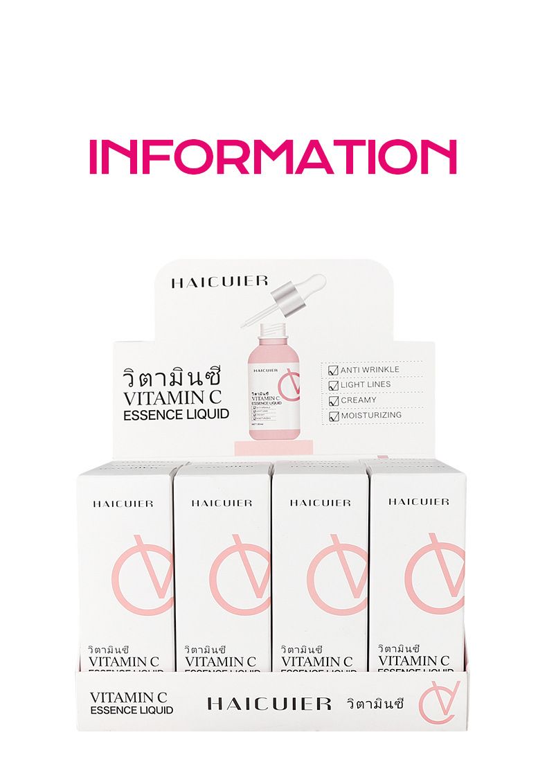 Serum Exclusive HAICUIER Vitamin C Essence Gentle Moisturizing And Repairing Essence Liquid_voghion.com
