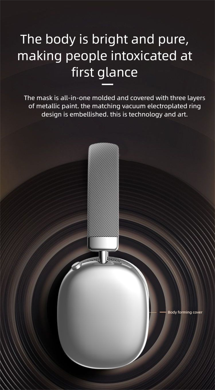 【Suono della natura】Cuffie da gioco wireless Bluetooth over-ear con cancellazione del rumore, batteria a lunga durata e bassi profondi_voghion.com