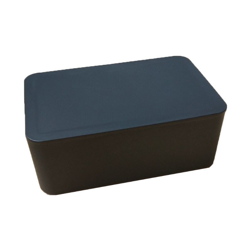 1 pz Scatola portaoggetti antipolvere per fazzoletti, dispenser per salviette umidificate con coperchio, organizer da tavolo per fazzoletti per casa, ufficio, negozio_voghion.com