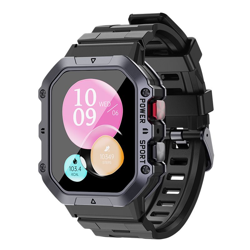 New W1 Smartwatch Heart Rate, Pressure, Blood Oxygen, Bluetooth Call, Voice Assistant, Photo Taking, Multi Exercise,_voghion.com
