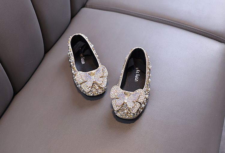 Neu Dame Baby Mädchen Mädchen Prinzessin Diamant Einzelnen Schuh Schuhe Dance_voghion.com