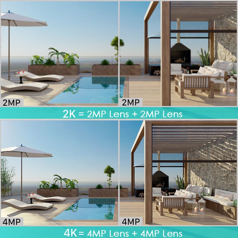 ICSEE Fernglas 8x Zoom Drahtlose Ball Kamera Wifi Kamera Netzwerk Kamera_voghion.com