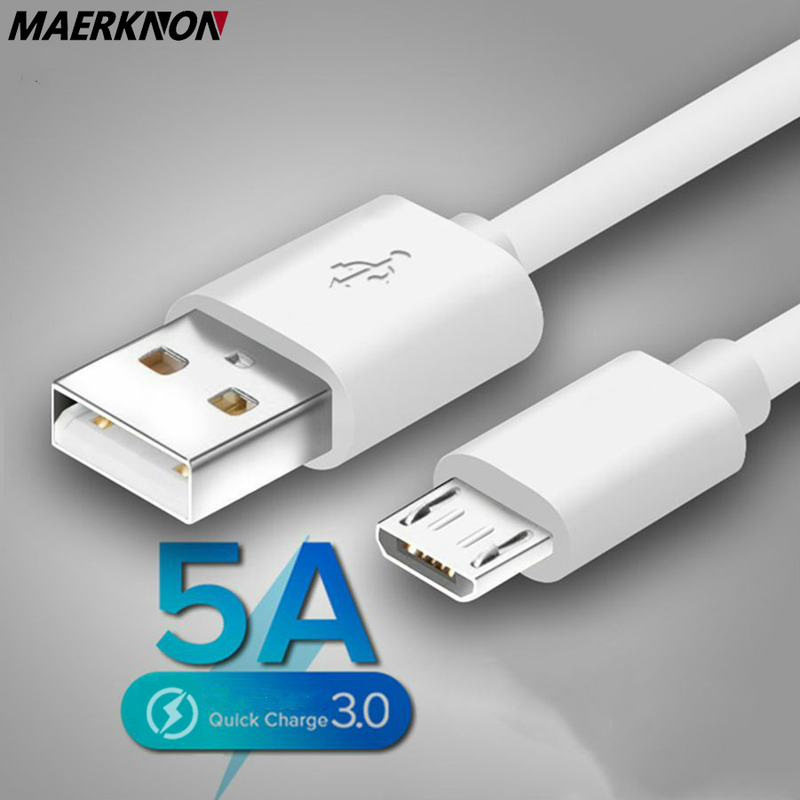 „Micro USB Raw“ laidas, skirtas „Redmi 7 7A Note 5“ telefonui greitam įkrovimui, tinka „Samsung S6 S7 Micro USB“ laidas A S_voghion.com