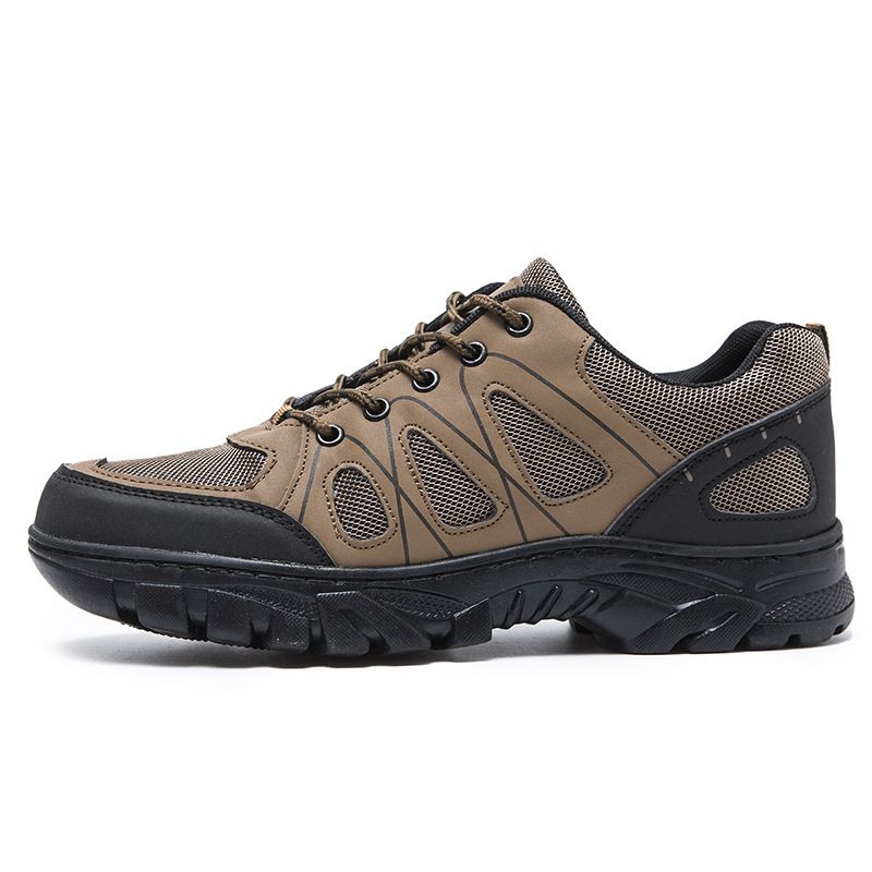 Chaussures de sport décontractées en maille respirante pour homme, semelles épaisses et résistantes à l'usure_voghion.com