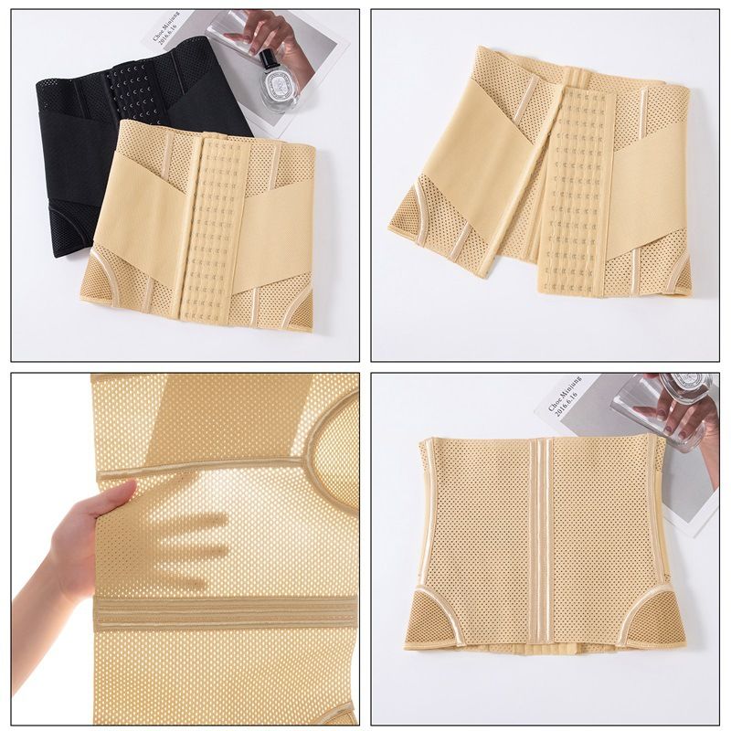 VoleFox Waist Trainer For Women High Waist Shaper Belt Strong Back Support Slimming Yoga Belt Large Size_voghion.com