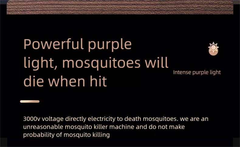 USB Mosquito Killer Lamp, Household Electric Shock Mosquito Repellent, Portable Outdoor Mosquito Trap, Waist Design_voghion.com