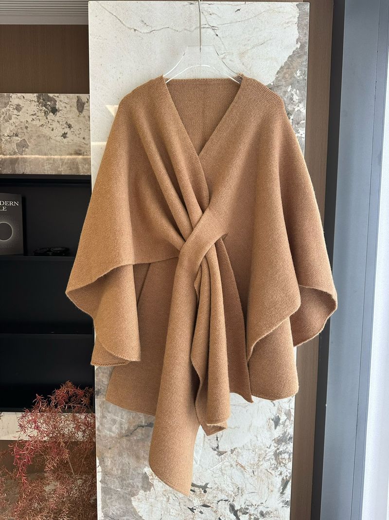 Women's Shawls Senna Shawl Cape Coat Women Autumn And Winter New Style High End Woolen Coat_voghion.com