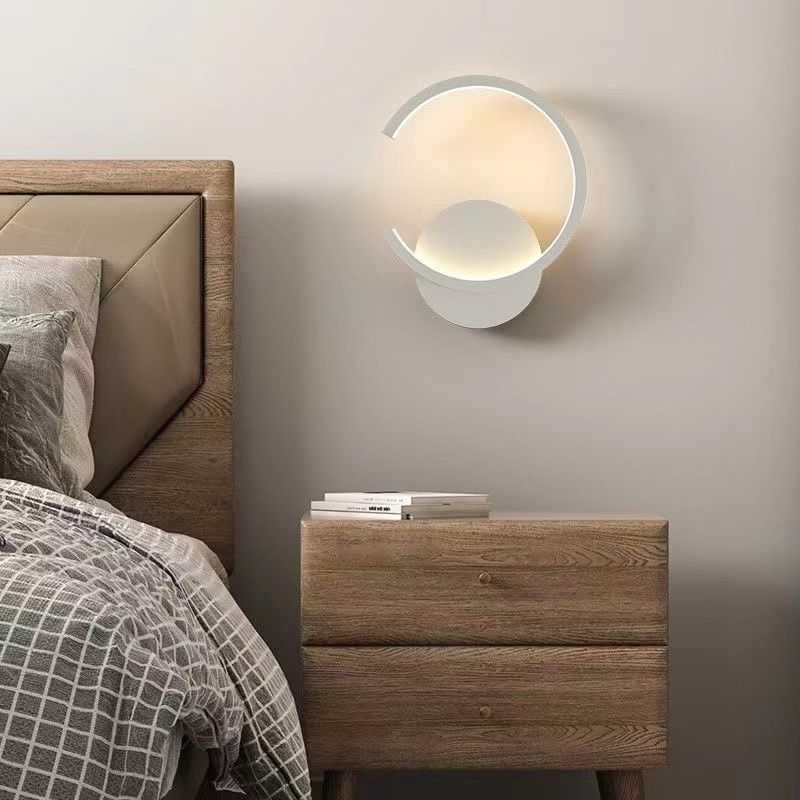 Nuova lampada a LED semplice e moderna con celebrità di Internet per la casa, per soggiorno, camera da letto, comodino, corridoio, scale, parete TV_voghion.com