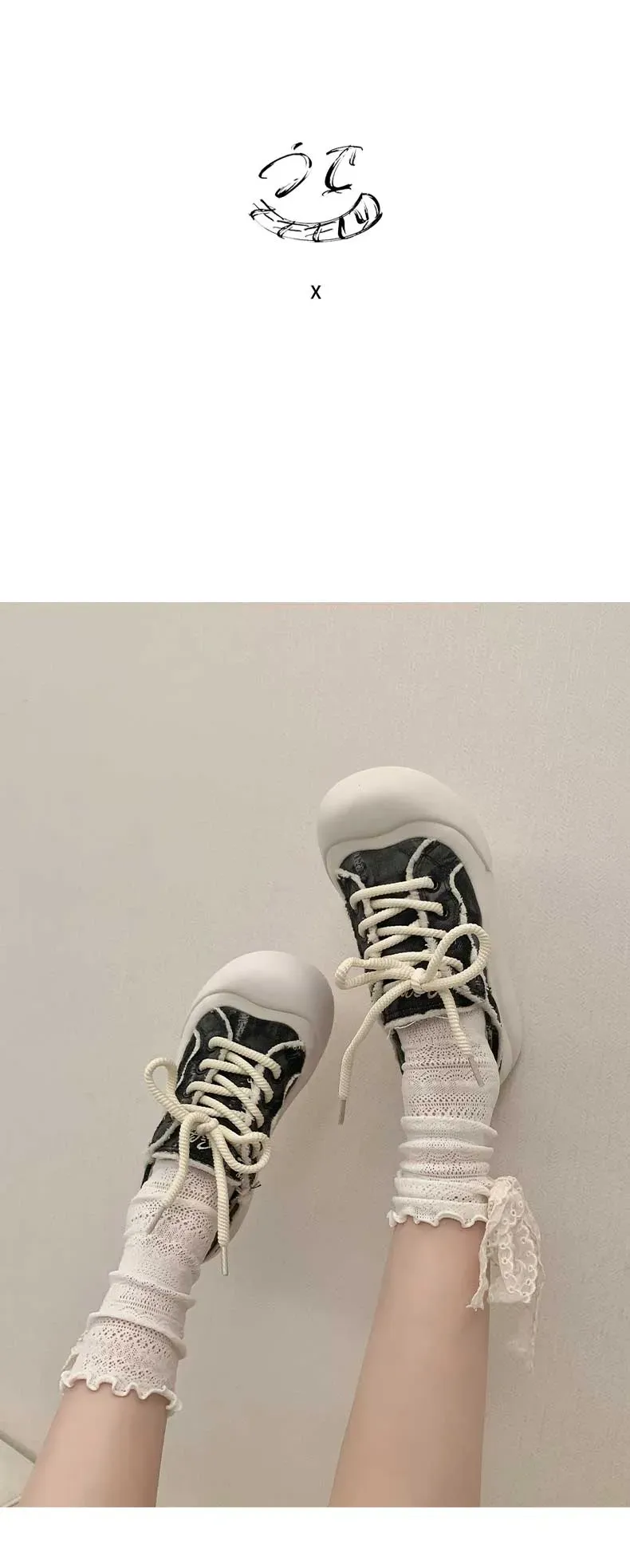 Jifffly Women's 2025 Summer New Original Minority White Shoes Versatile Casual Thick Bottom Slip-on_voghion.com