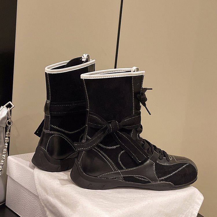 【youshilai】Dexun Martin Casual Sports Ankle Vielseitige Boxstiefel mit mittlerer Wade_voghion.com