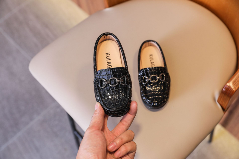 Britischer Stil Kinder-Zehenschuhe Slip-On-Schuhe für Jungen Retro Kleine und mittelgroße Kinder-Abendschuhe Slip-On-Loafer Kinderschuhe_voghion.com