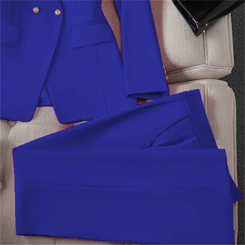 Women's Clothing Spring Red Suit Jacket Women's New Professional Temperament Commuter Small Fashion Suit Set_voghion.com