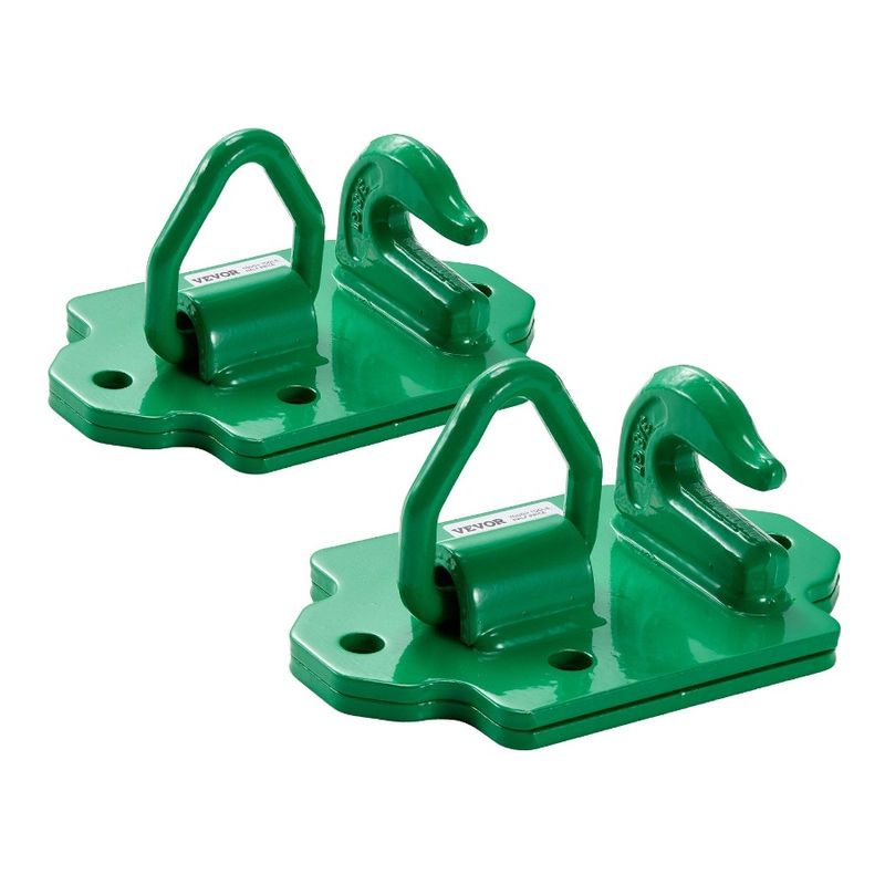 3 Acciaio 8 70 2 Verde Grado Benna Trattore Ganci Forgiati Ganci di Presa_voghion.com