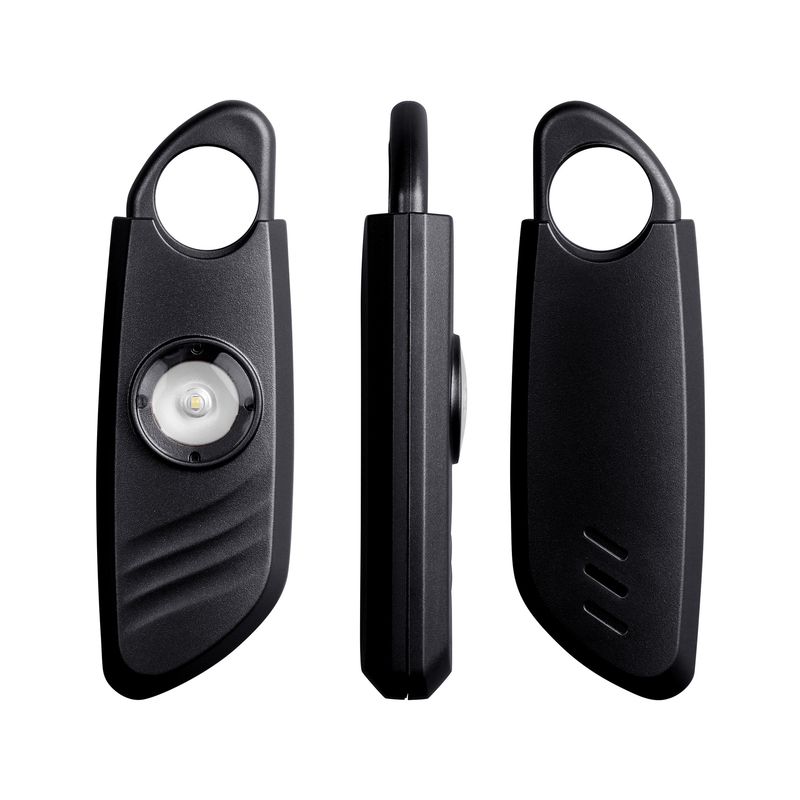 Alarmă personală anti-lup Anti-Wolf 2023 nouă, cu inel de cupru, lumină LED intermitentă, buzzer în cruce_voghion.com