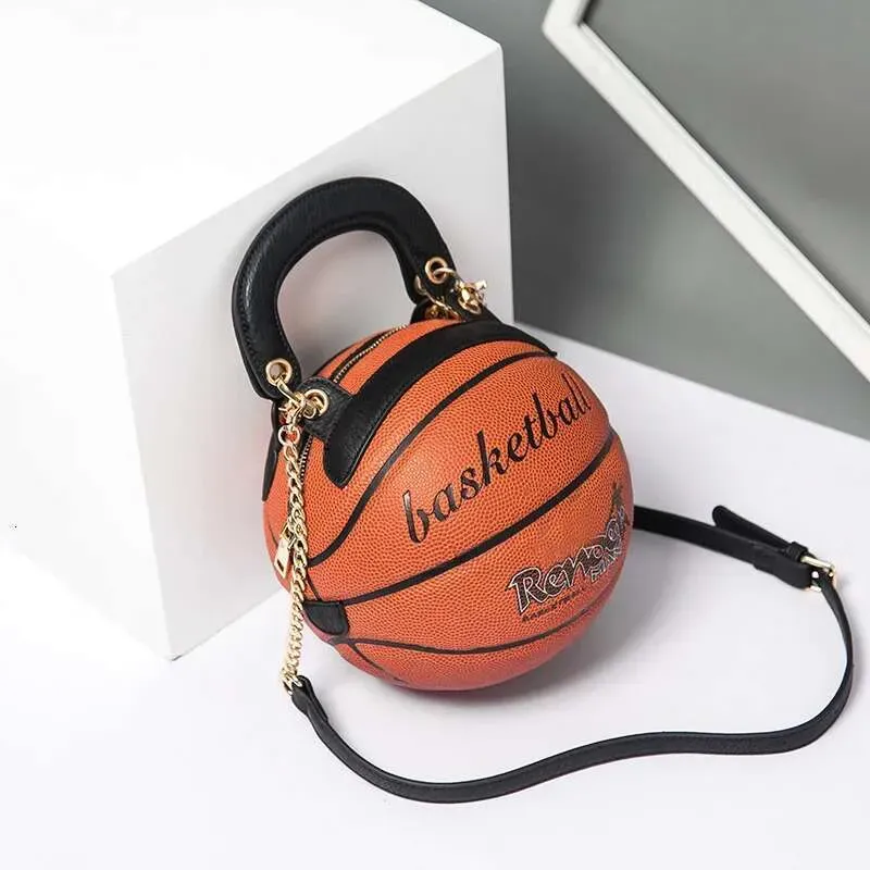 2025 And Handbags Designer Basketball Purses Round Crossbody Female Shoulder Trend Women's Bag_voghion.com