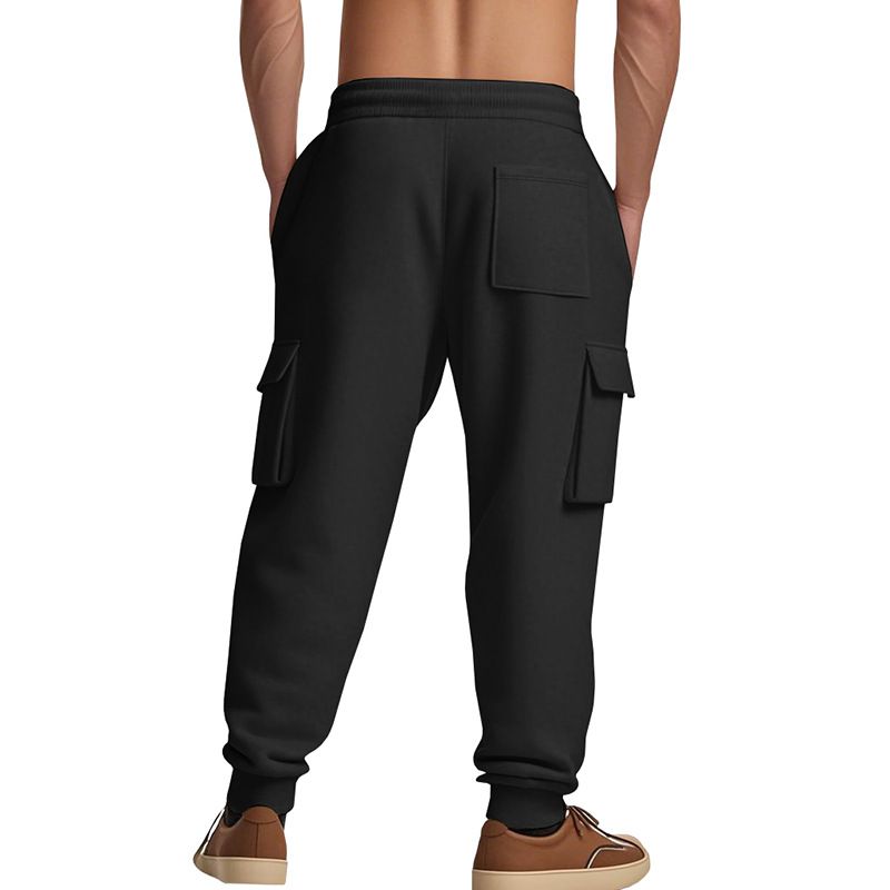 Men's Heavyweight Cargo Overalls – Multi-Pocket Utility Pants, Oversized Streetwear Style, Comfort Fit (S-XXXL_voghion.com