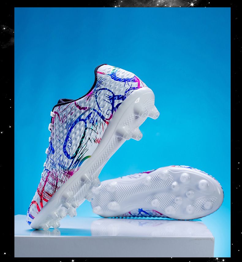 Ghete de fotbal TF Broken Nails, model low-top, noi, pantofi de antrenament profesionali pentru studenți_voghion.com