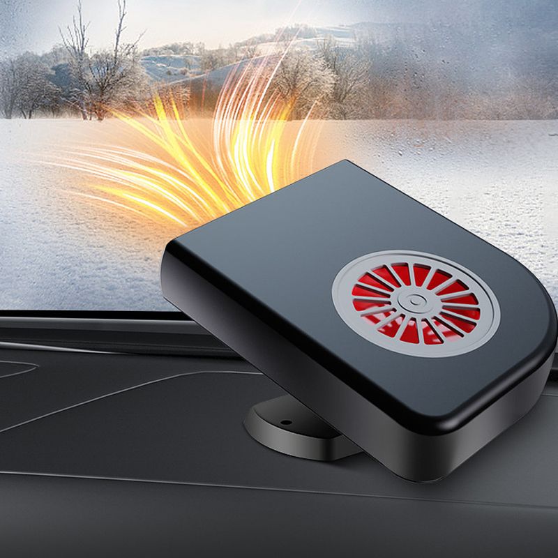 Ventilateur automatique 2 en 1, chauffage rapide, portable, rotatif à 360 degrés, multifonctionnel, fournitures de voiture_voghion.com