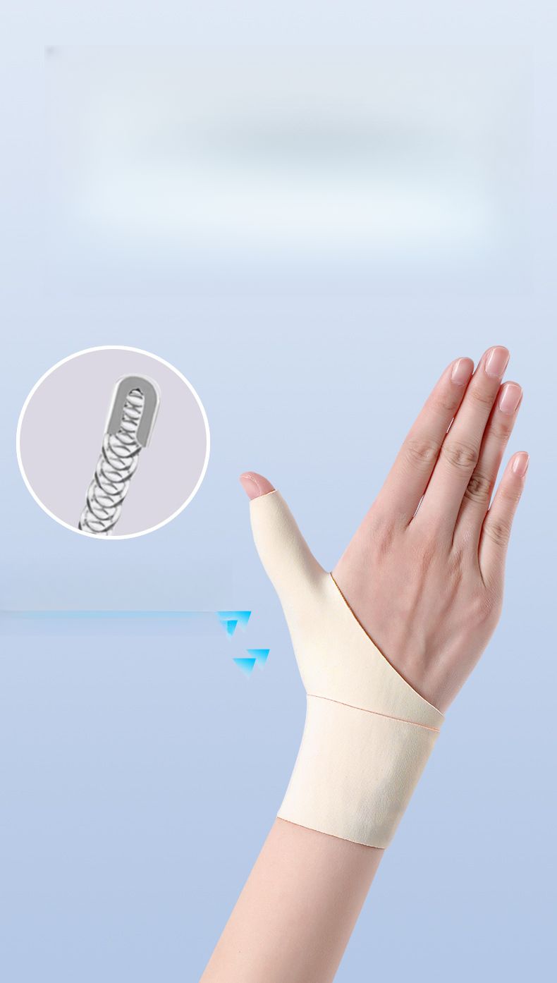 Thumb Sheath Protector For Wrist Strain Sprain Fixation Recovery Finger Guard Tendon Support Brace_voghion.com