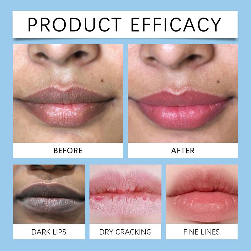 OUHOE Lip Moisturizer Moisturizes And Cleanses Dead Skin, Gently Nourishes Lips, Moisturizes And Moisturizes Lips_voghion.com
