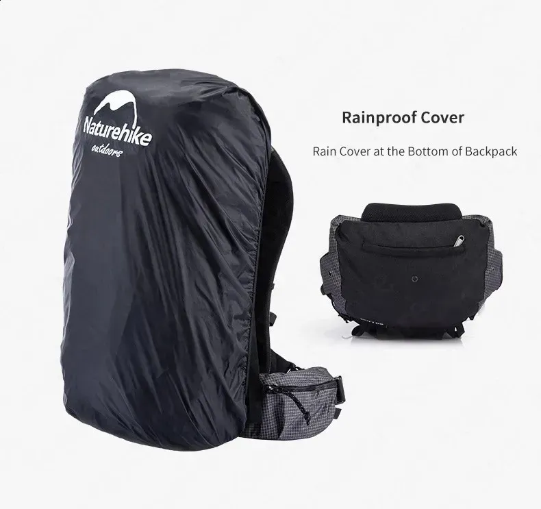 Ultralight Backpack 605L/40L Frame Waterproof Travel Bag Large Capacity Camping Outdoor Hiking With Rain Cover 250429_voghion.com
