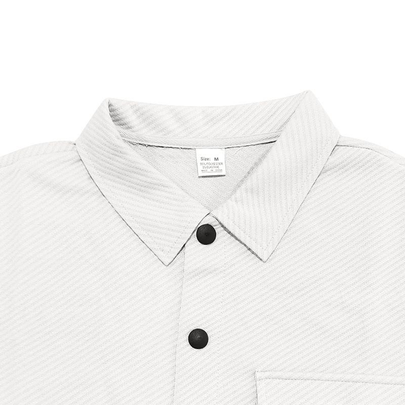 Herren-Hemdjacke aus Retro-Jacquard-Strick – Schwerer, lässiger Reversmantel für Frühling und Herbst (Weiß/Schwarz/Khaki/Hellgrau/Eisengrau, S-XXXL)_voghion.com