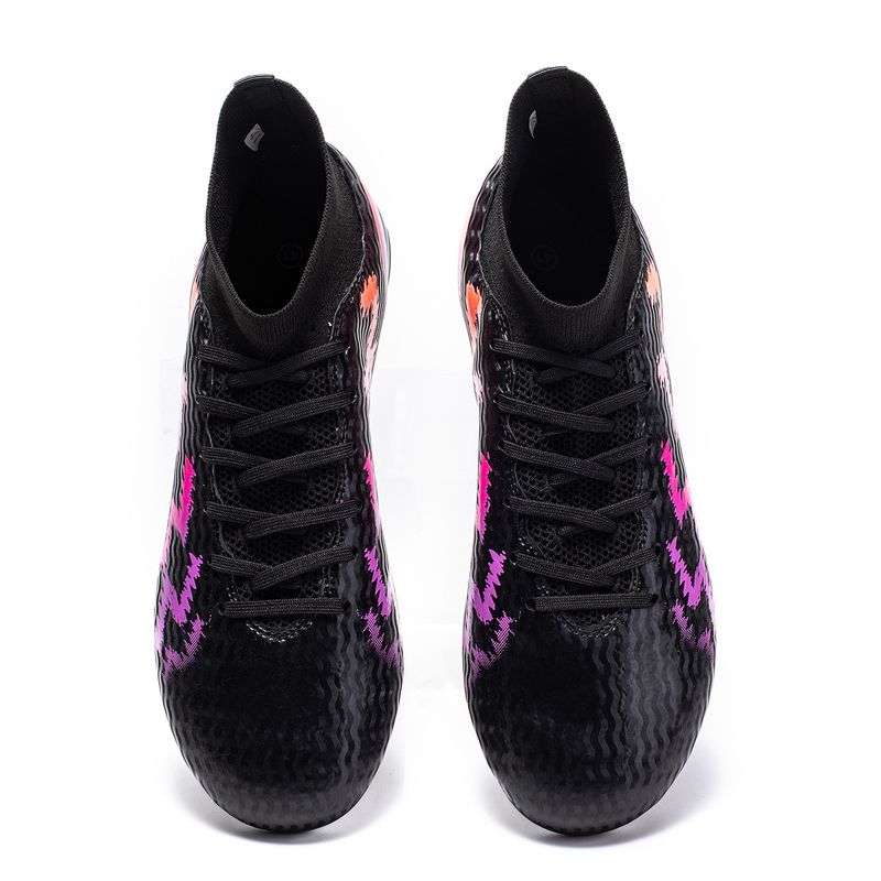 High-Top-Fußballschuhe, Galvanisierte Sohlen, Spikes, Männliche Studenten, Jugendliche, Kunstrasen, Outdoor-Trainings- Und Wettkampfschuhe_voghion.com