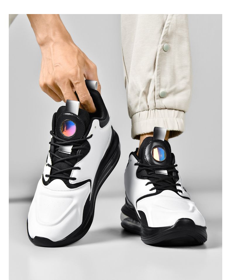 Neue Herrenschuhe für den Herbst, Sportschuhe aus Ultrafaserleder, luftgepolsterte Laufschuhe_voghion.com