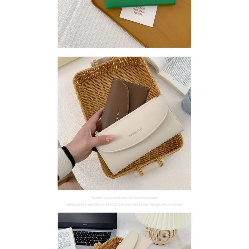 Women's Long Style Clutch Large Capacity Wallet For Women With High-end Feel_voghion.com