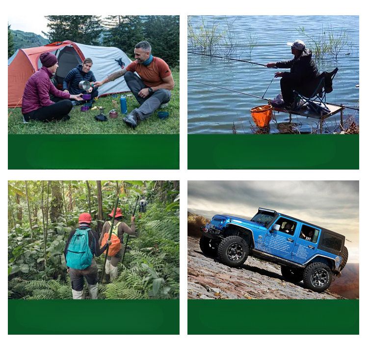 Hardened Stainless Steel Multi-Functional Folding Shovel Survival Camping Outdoor Supplies_voghion.com