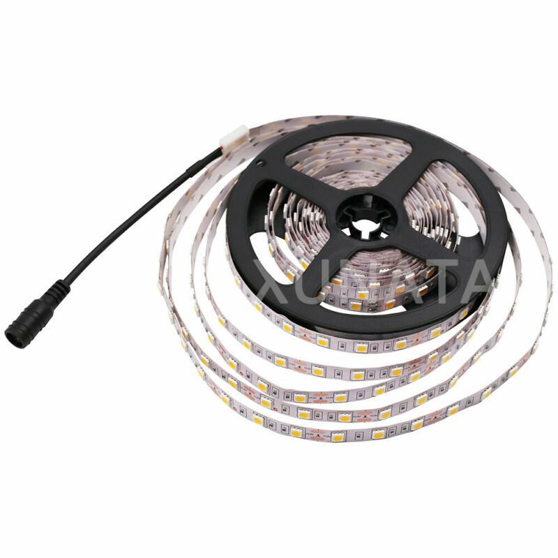 Ruban LED 5050 à brancher sur secteur, 60 LED/m, étanche IP65, 12 V_voghion.com