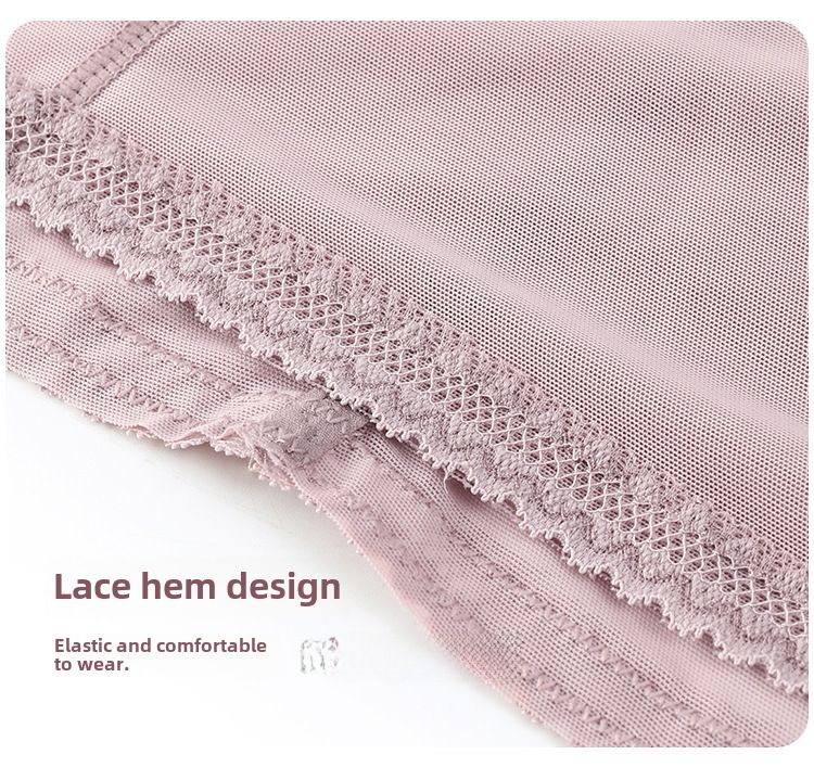 Foreign trade factory V-neck bottoming chest support comfortable mesh women's corset autumn and winter vest body shaping clothing_voghion.com