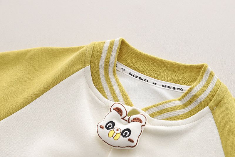 Ensemble de 3 pièces de veste de baseball western pour enfants et bébés 2024 pour garçons_voghion.com