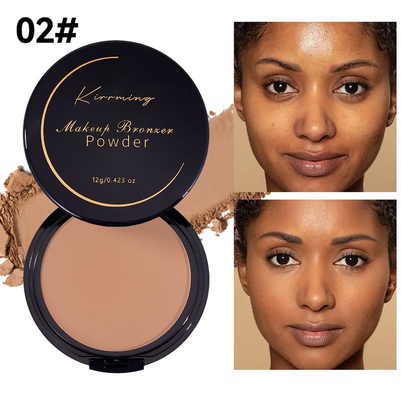 Powder Cake 4 Farben Wasserfester Concealer Aufhellender langanhaltender Make-up ohne Verschmieren Puder_voghion.com