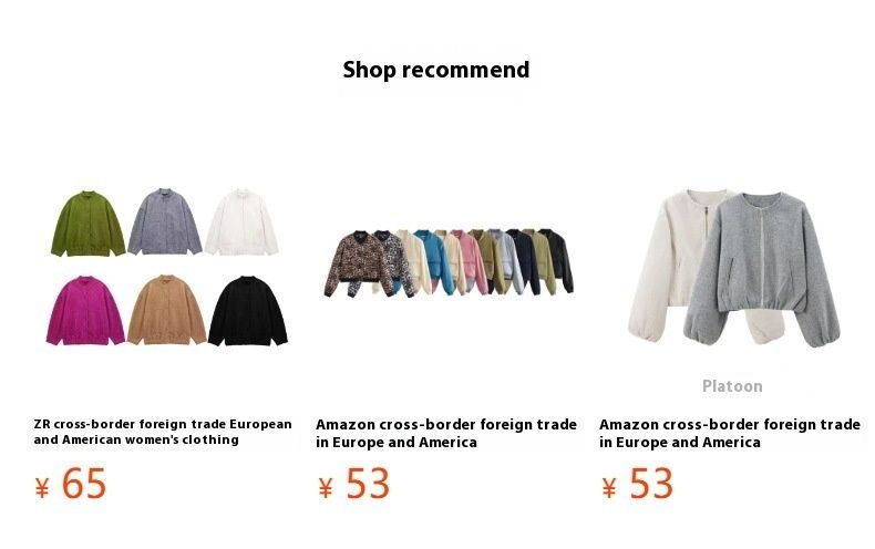 Women s clothing autumn and winter new lazy style contrasting Teddy plush coat_voghion.com