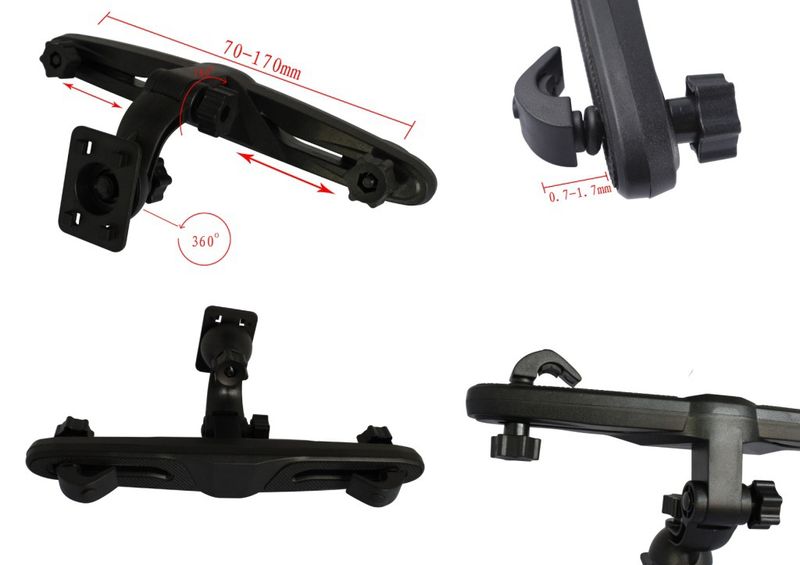 Tablet PC Bracket Car Headrest Bracket Car Tablet PC Bracket XK_voghion.com