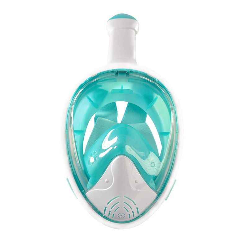 Kit de mergulho com snorkel para crianças Máscara de mergulho à prova d'água e de neblina Óculos de mergulho totalmente secos_voghion.com
