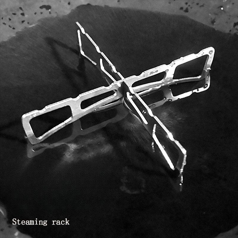 Tappetino da cucina in acciaio inossidabile per esterni, per la casa, per la cottura a vapore, per campeggio, picnic, barbecue, portatile_voghion.com