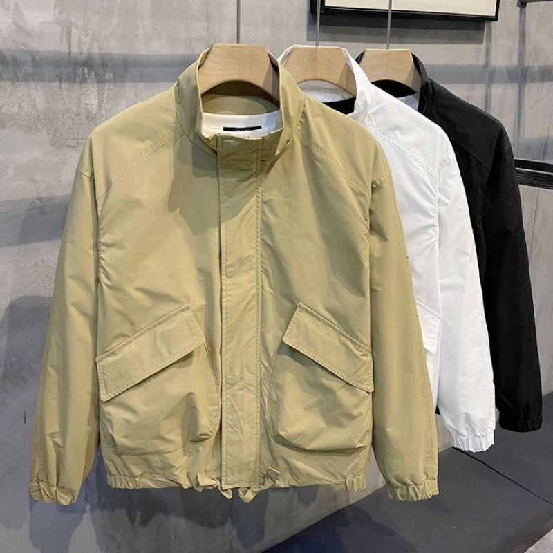 Boys' spring autumn seasons, men's new versatile colors, assault slim fit jackets, casual trends, ruffian and handsome_voghion.com