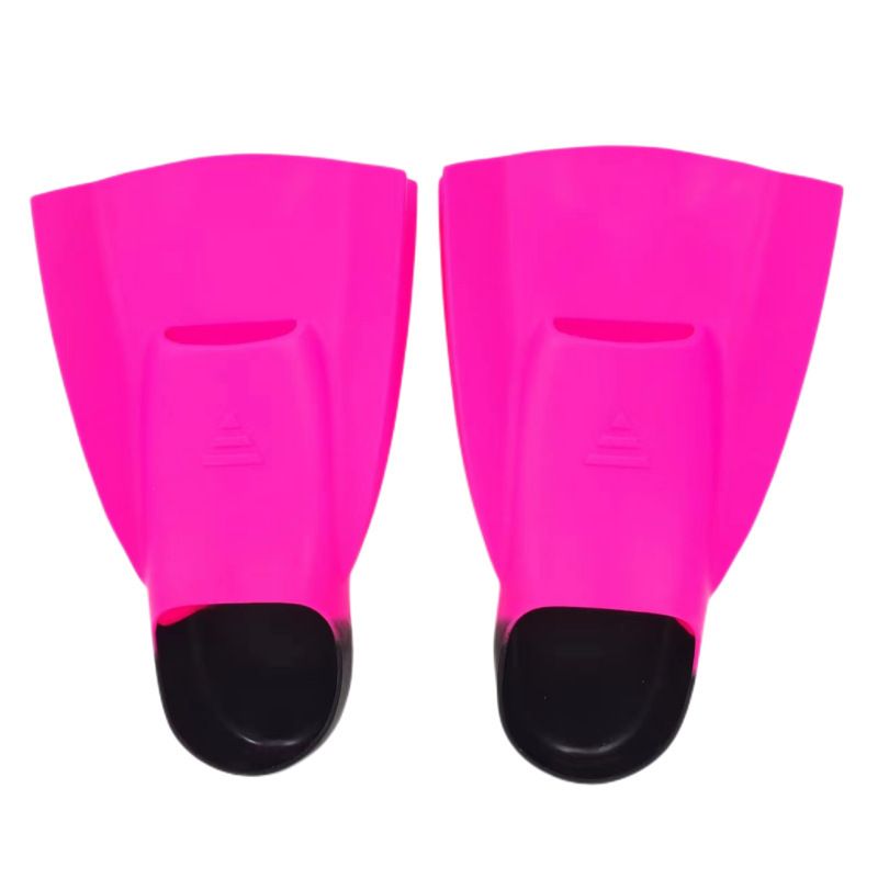 Schwimmflossen für den Außenbereich, kurze Brustschwimmflossen aus Silikon für Männer und Frauen, professionelle, leichte Tauchtrainingsflossen für Erwachsene und Kinder_voghion.com