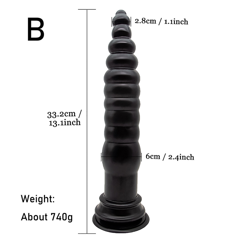 Stilar Oversize Multipel Anal Plug Dildo Stimulera Anus Lång Butt Plug Masturbator Mjuk Anal Dilat_voghion.com