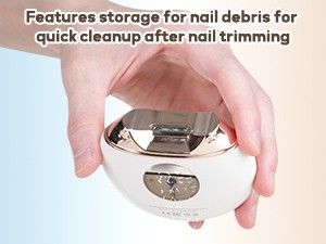 Automatischer Nagelknipser mit 2 Geschwindigkeiten – USB-Aufladung_voghion.com