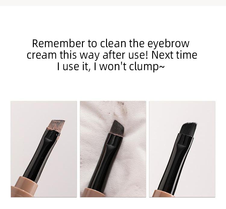 FeatherStroke Brow Gel - Smudge-Proof & Waterproof - Natural Fluffy Brows For 12H_voghion.com