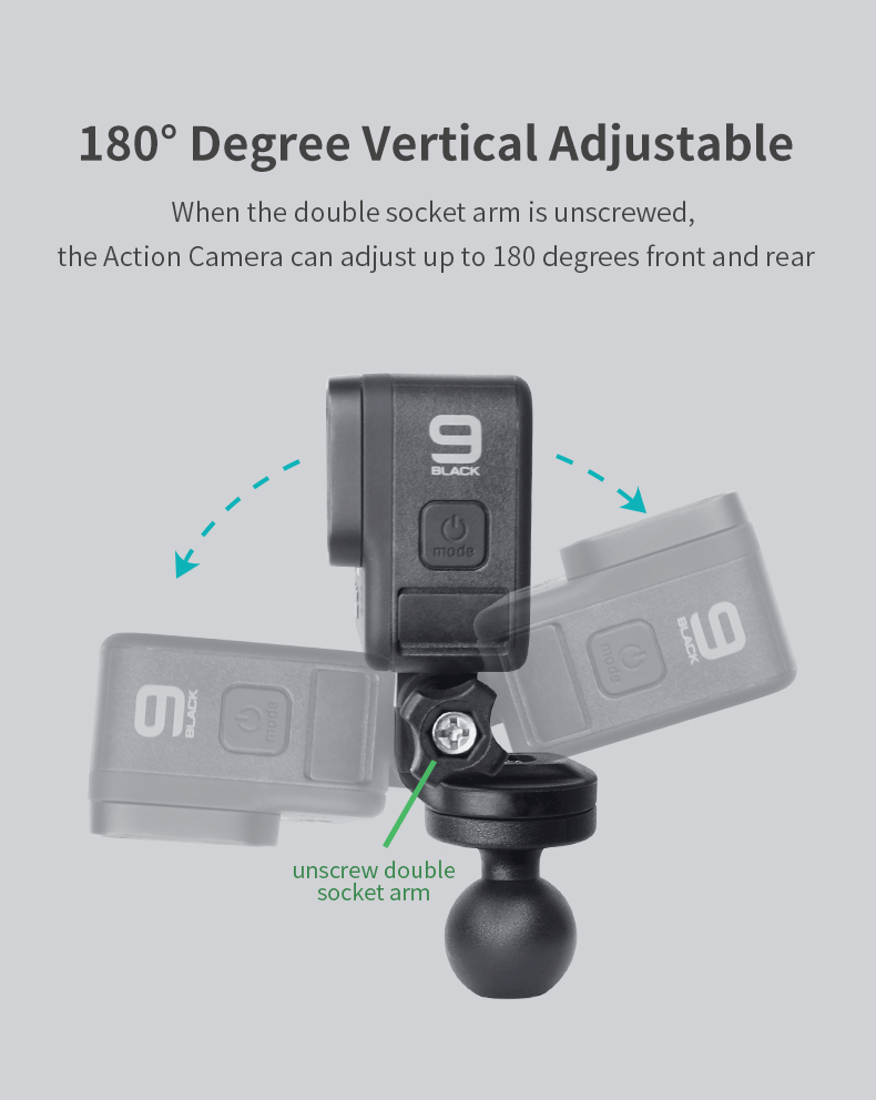 Quick installation suction cup mount compatible for GoPro vacuum adsorption fiess recording shooting action camera_voghion.com